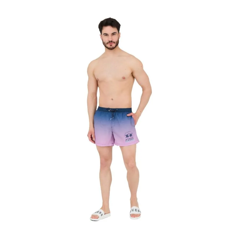 La Martina Dapper Multicolor Men's Boxer Swim Shorts