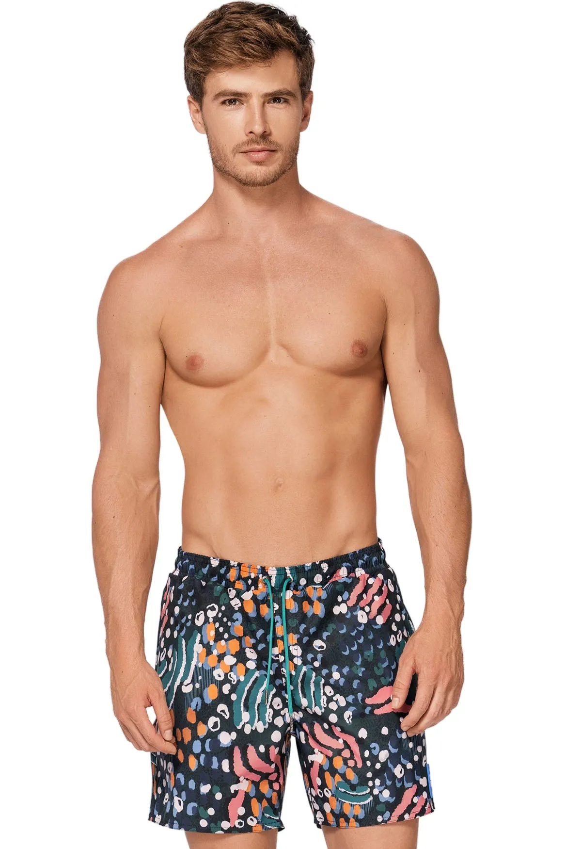 LEO GRUNGE SWIM TRUNKS