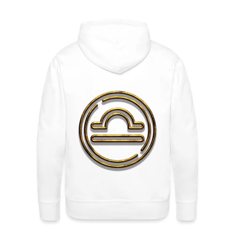 Libra 3D Gold Men’s Premium Hoodie