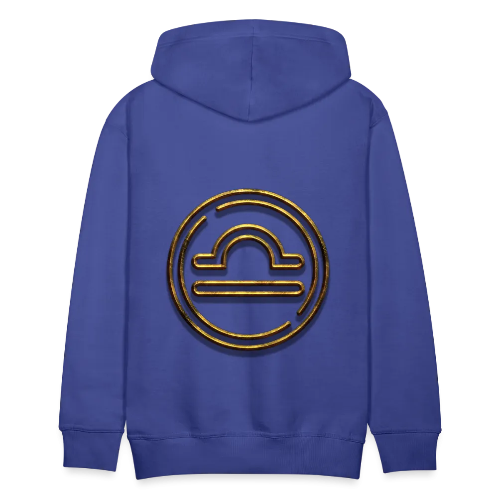 Libra 3D Gold Men’s Premium Hoodie