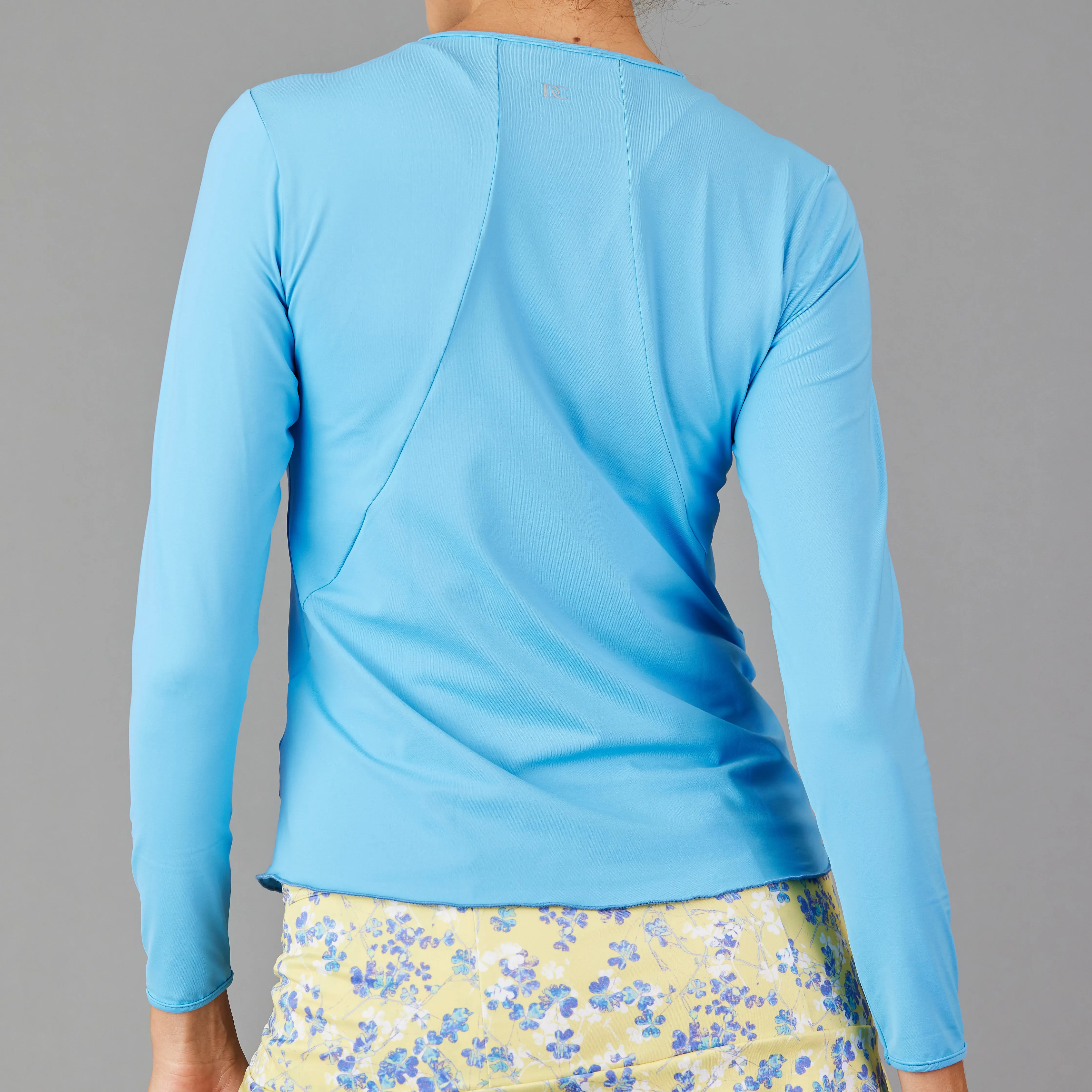 Lively Long-Sleeve Top (sky blue)