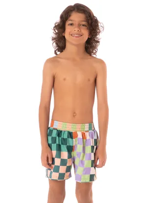 Maaji Chess Little Sailor Boys Trunks