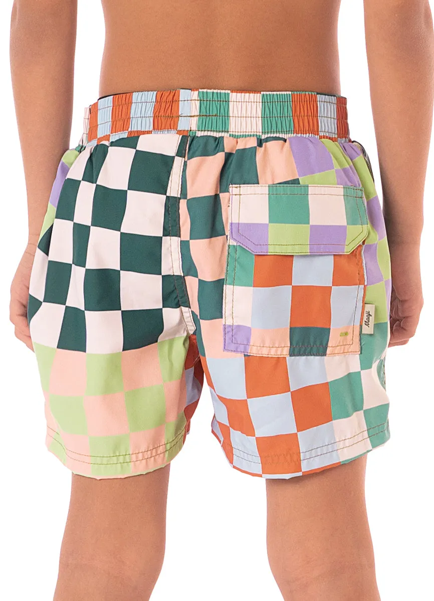 Maaji Chess Little Sailor Boys Trunks