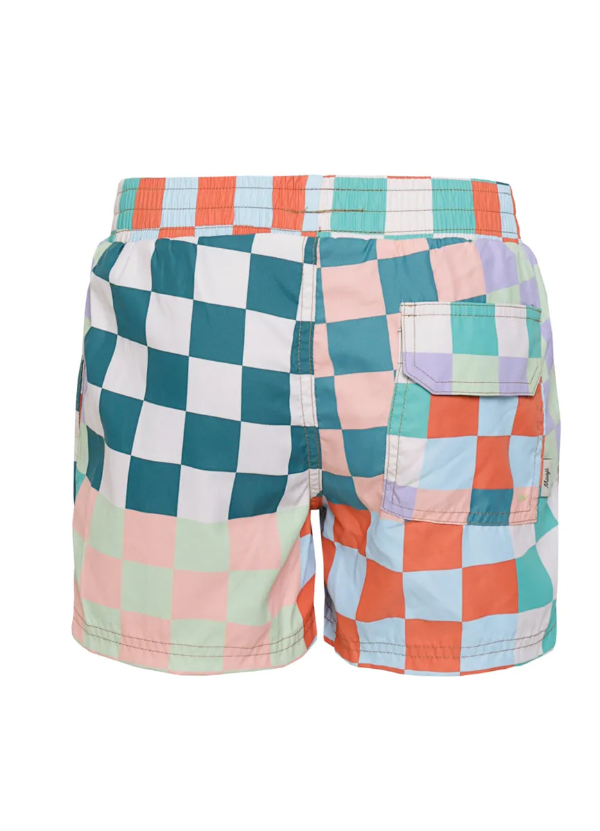 Maaji Chess Little Sailor Boys Trunks