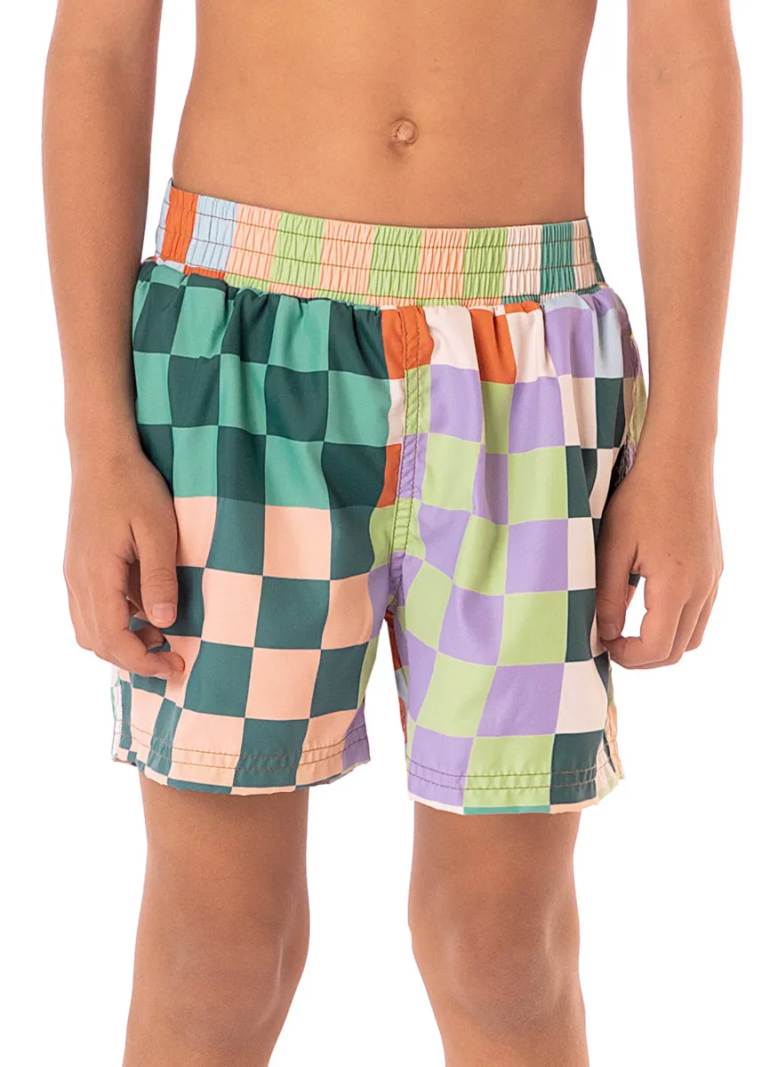 Maaji Chess Little Sailor Boys Trunks