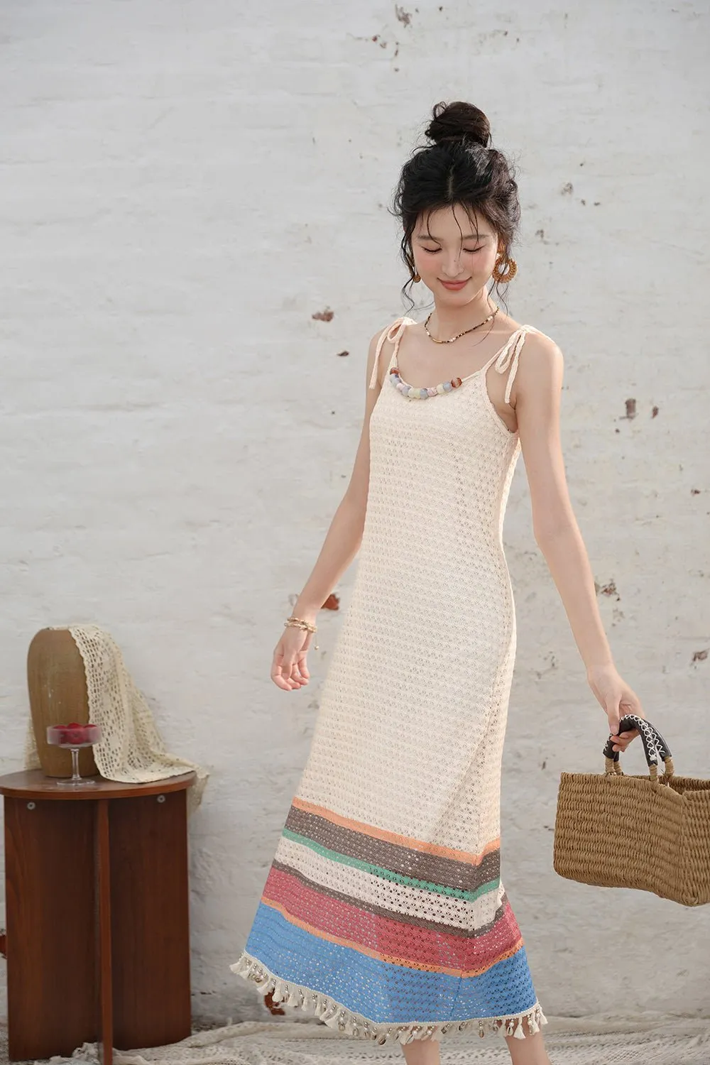 Maxi Spaghetti Strap Dress for Women