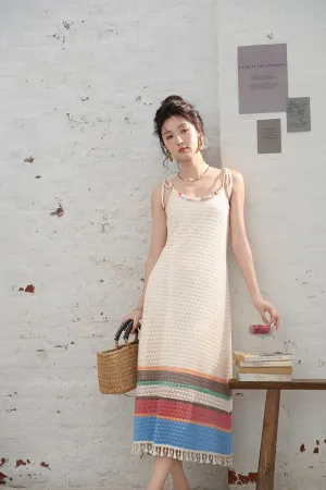 Maxi Spaghetti Strap Dress for Women