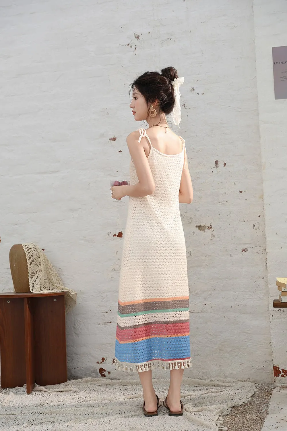 Maxi Spaghetti Strap Dress for Women