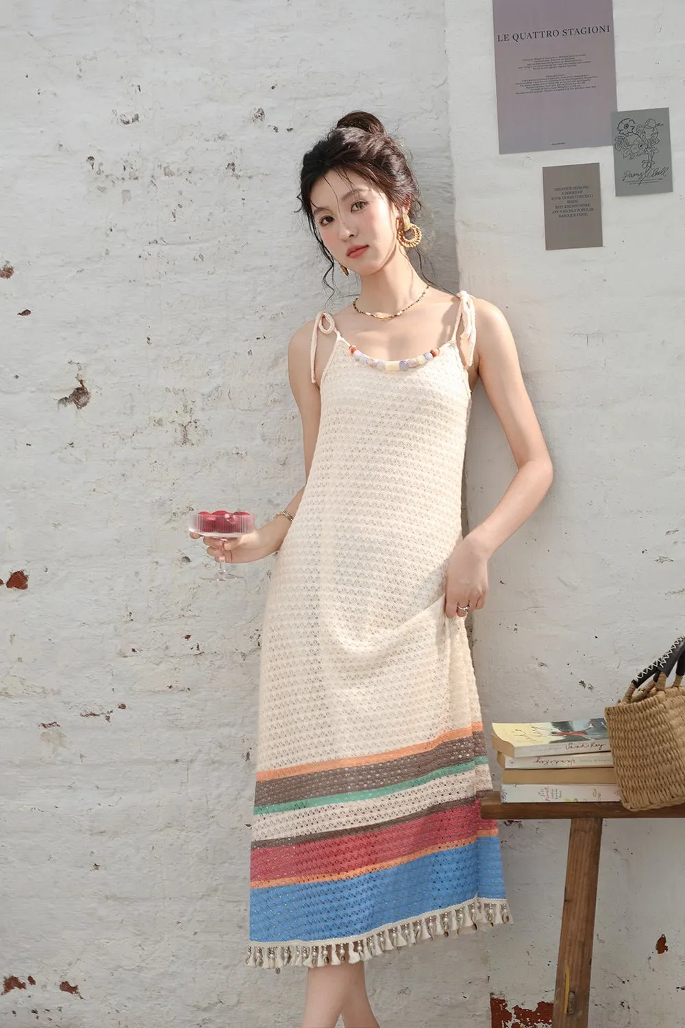 Maxi Spaghetti Strap Dress for Women