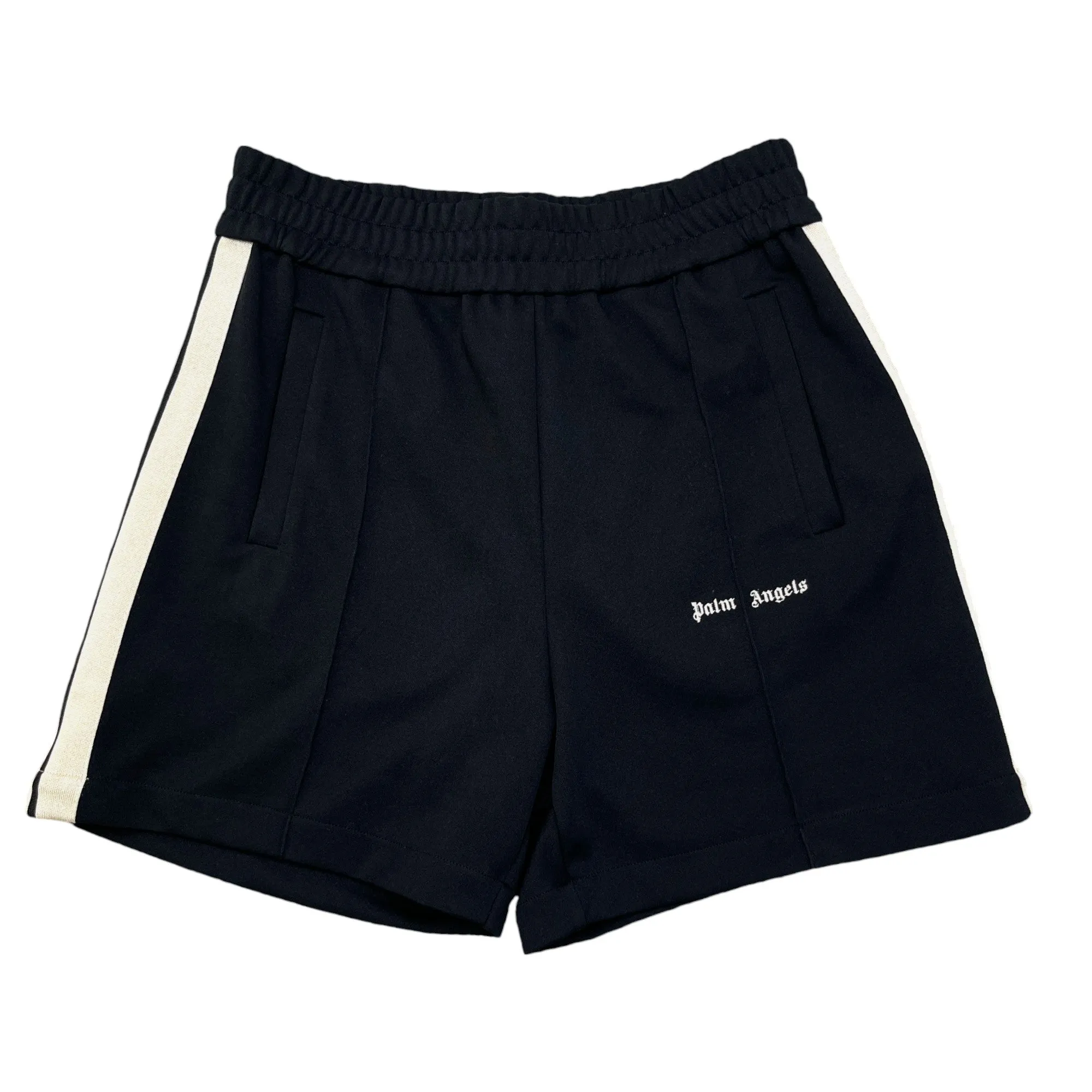 Men's Logo Track Shorts Black Size L