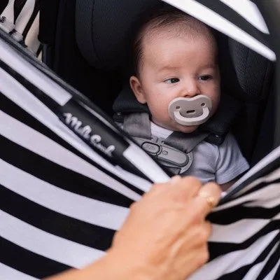 Milk Snob  Nursing Cover/Baby Car Seat Canopy - Signature Stripe