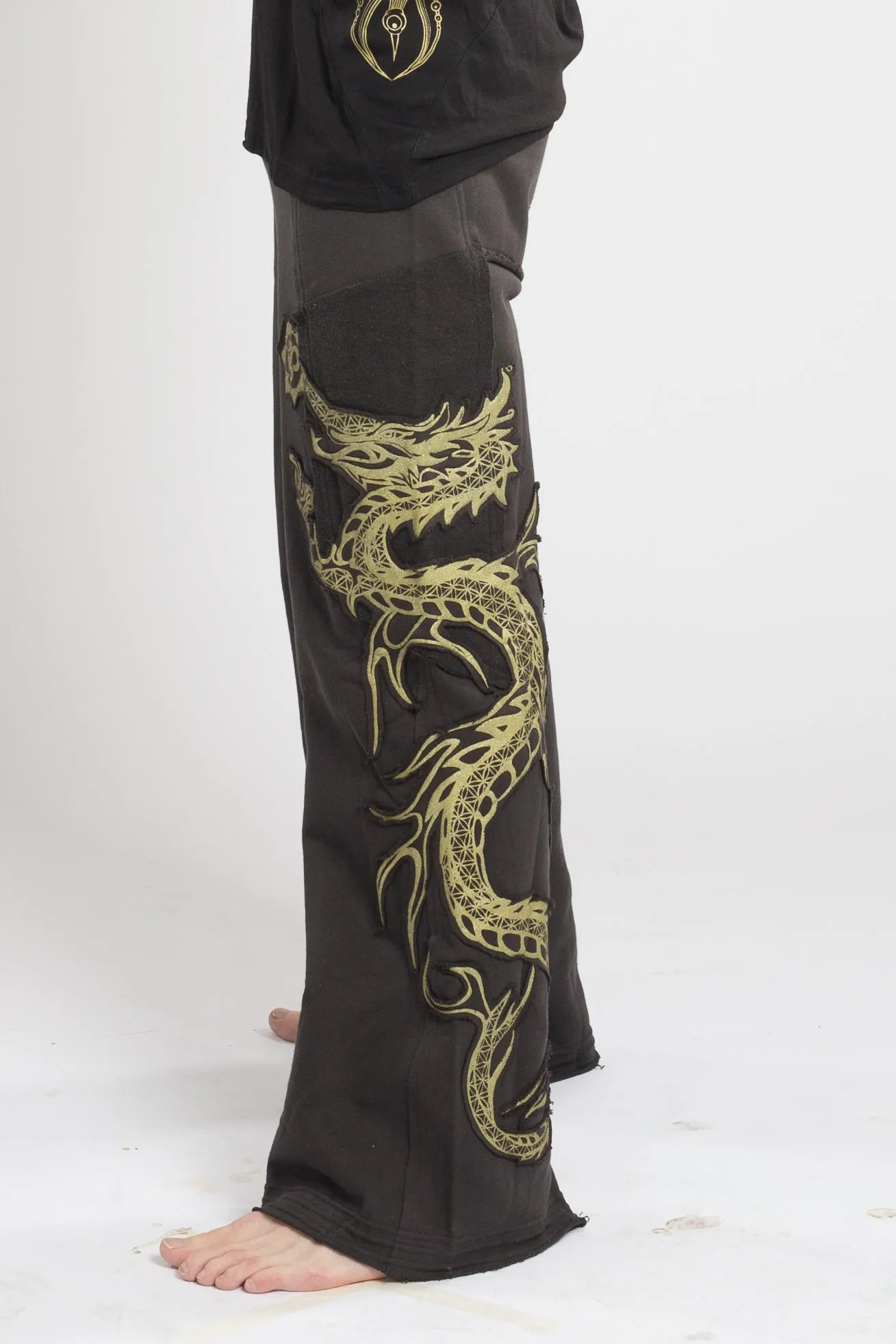 Om Ryuu Terry Pants