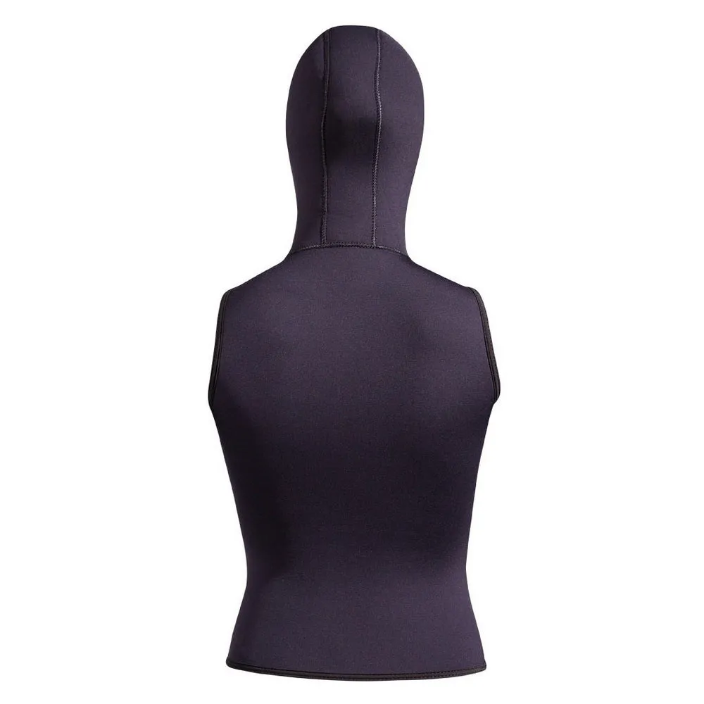 Open Box NeoSport 5/3mm Womens Hooded Dive Vest - Black - 10