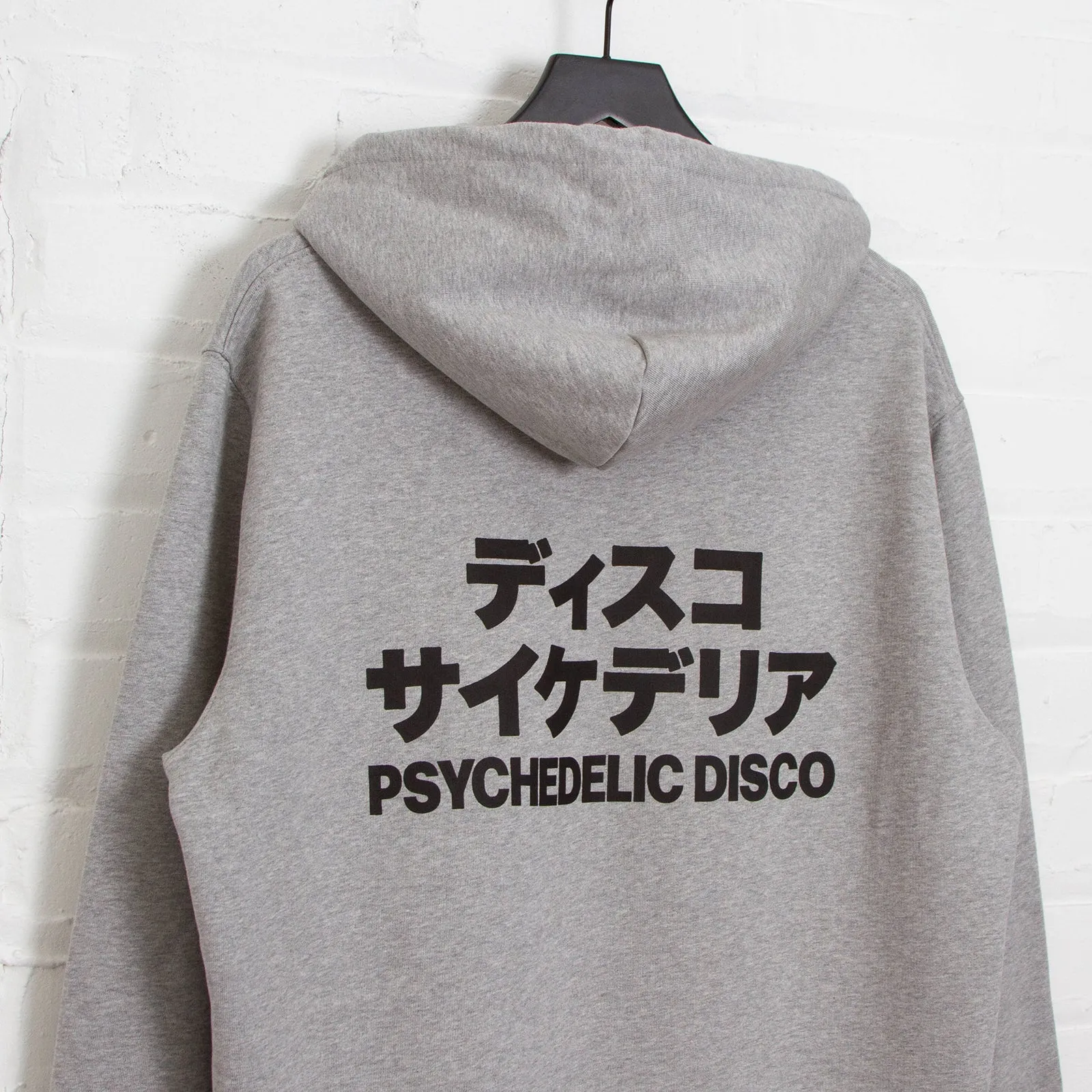 PD Reg Psychedelic Disco Back Print - Hood - Grey