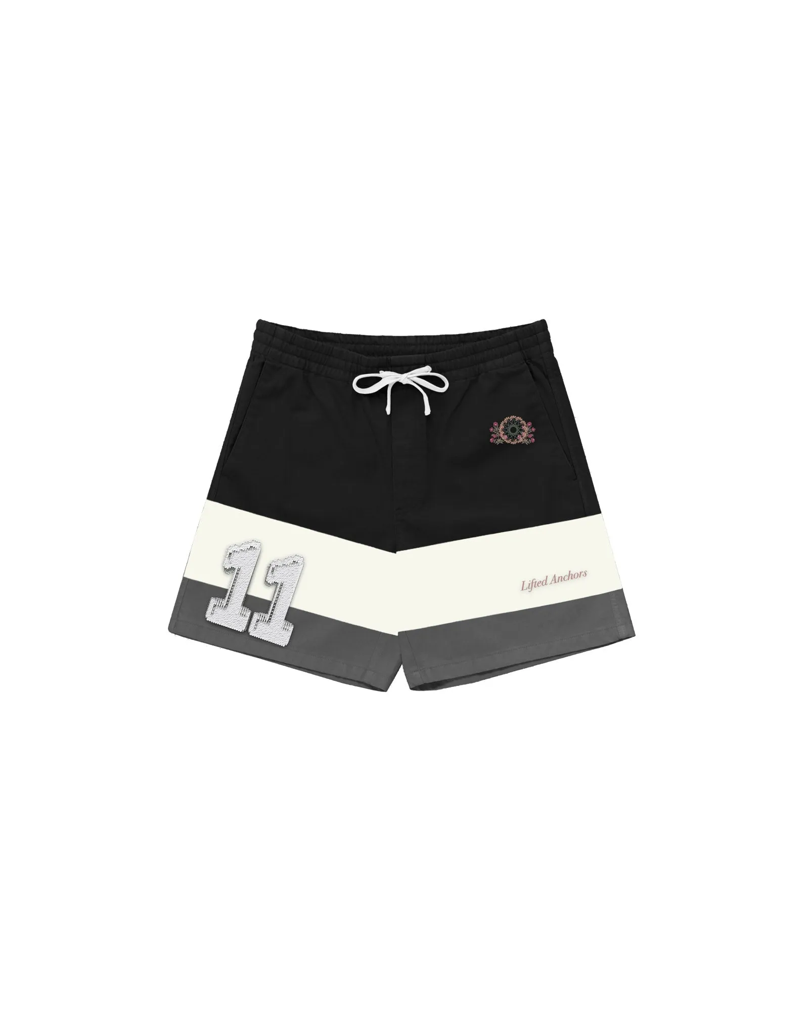 Rugby Essential Shorts (Grey/Black)