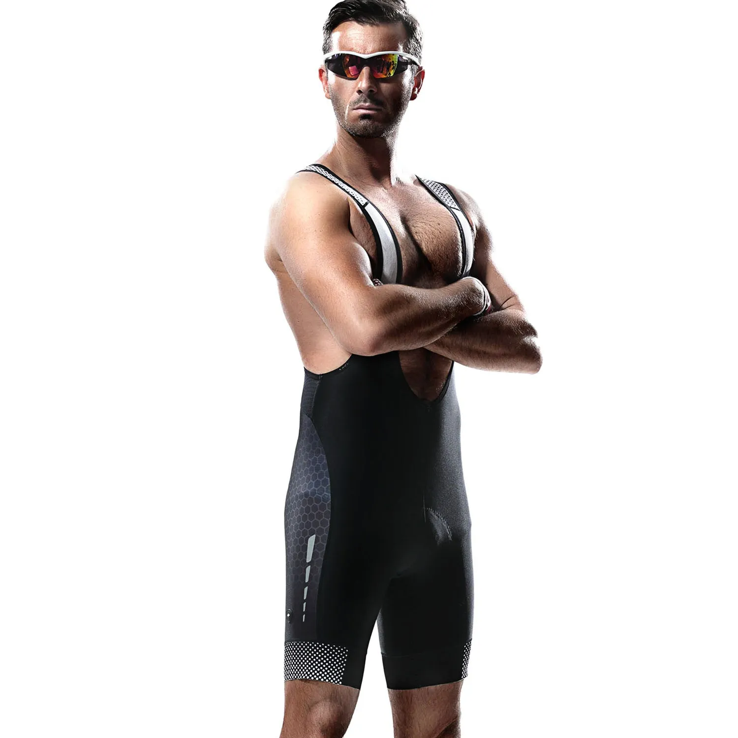 Santic Challenger Men Padded Bib Shorts