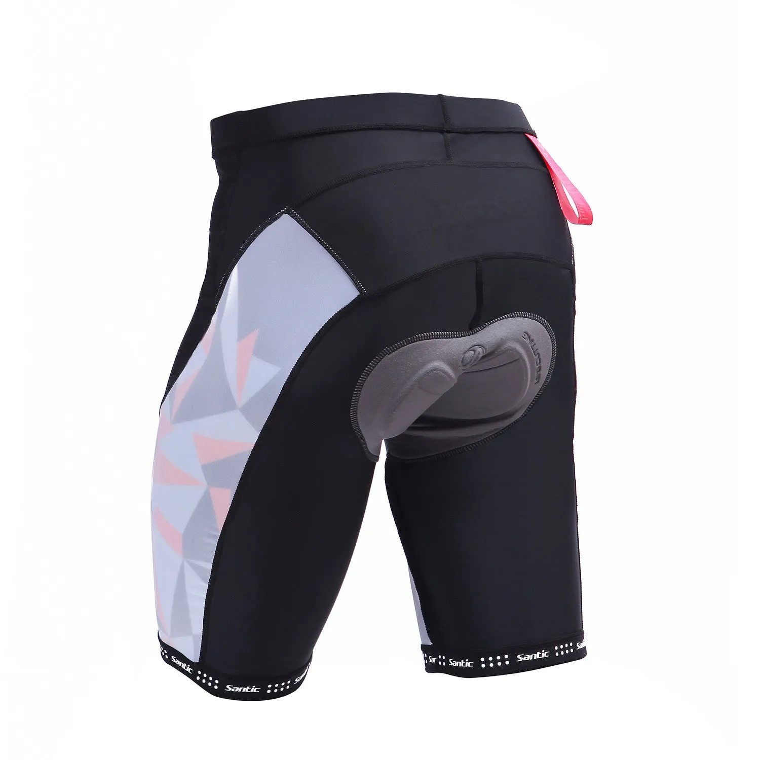 Santic Geometry Red Men Cycling Shorts