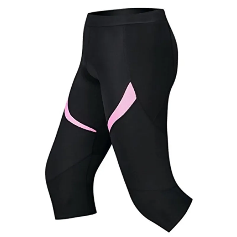 Santic Pink Women Padded Cycling Shorts