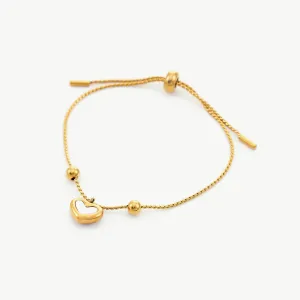 Shell Drop Golden Bracelet