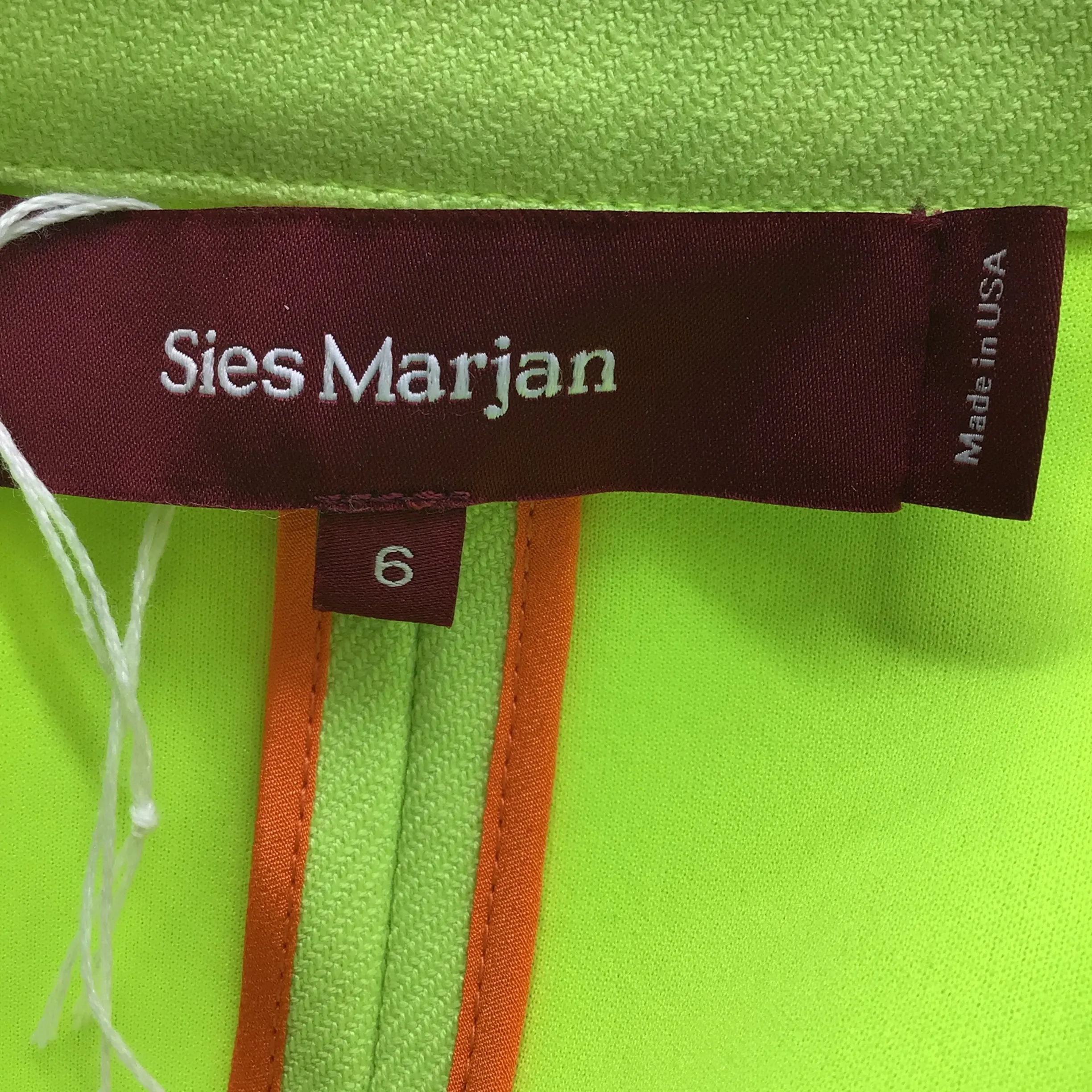 Sies Marjan Haru Jacket in Fluorescent Yellow