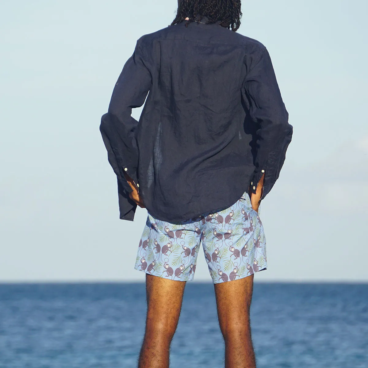 Swim Shorts MONKEY & PALMS