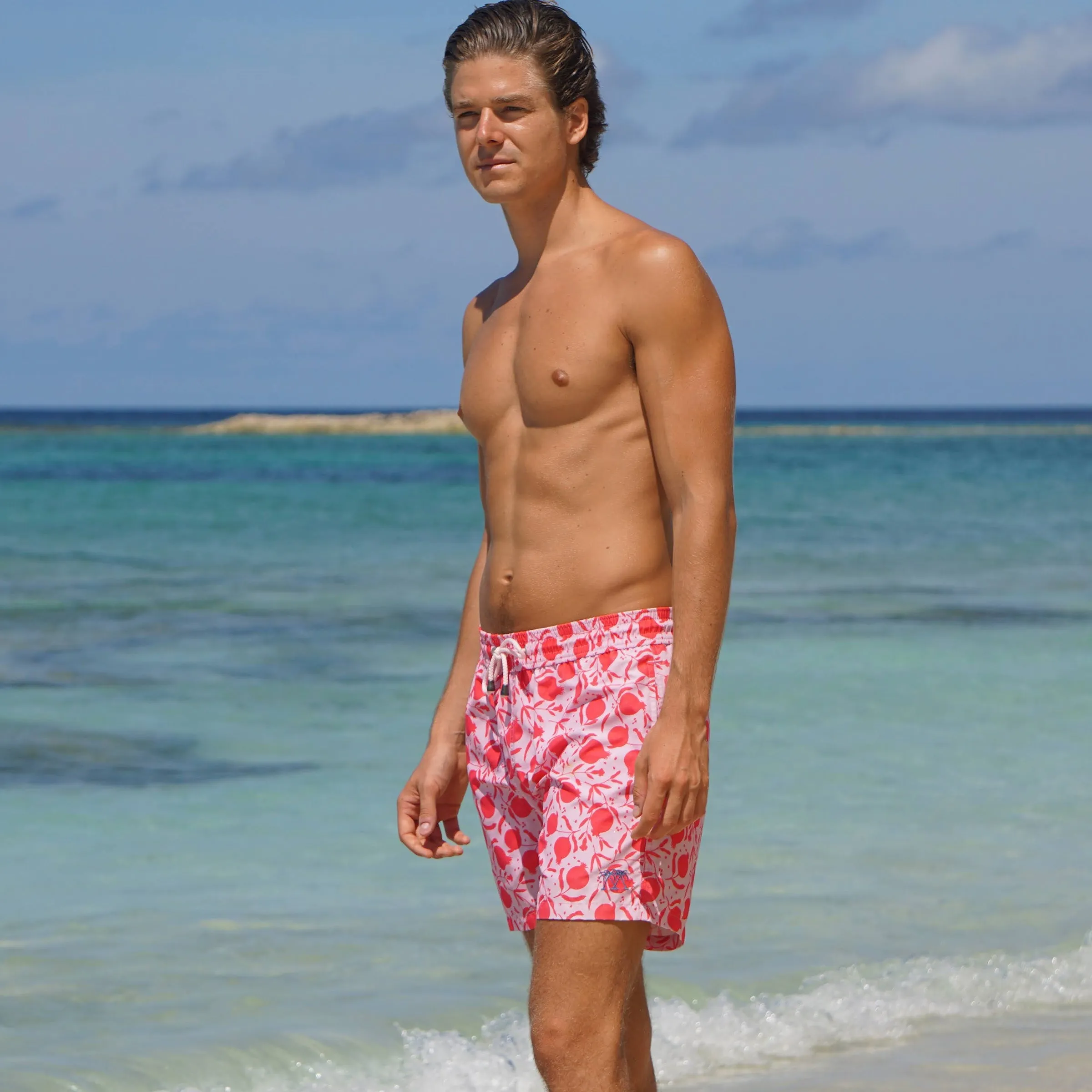 Swim Shorts POMEGRANATE