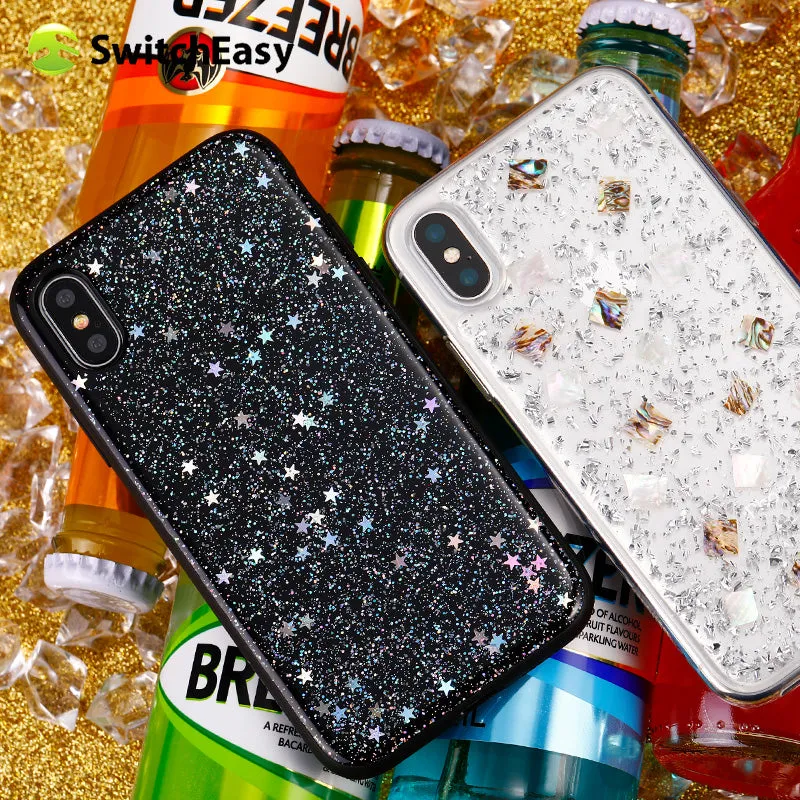 SwitchEasy Flash Shockproof Glitter Back Case Cover