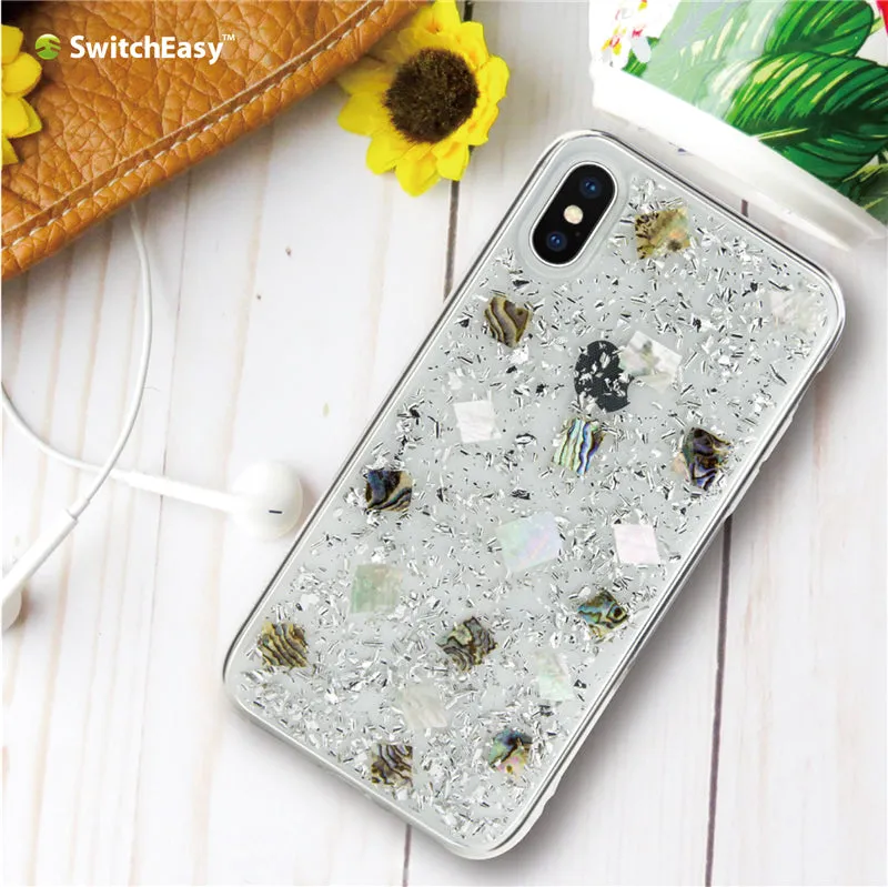 SwitchEasy Flash Shockproof Glitter Back Case Cover