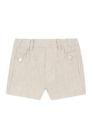 TAR Heather Beige Baby Shorts