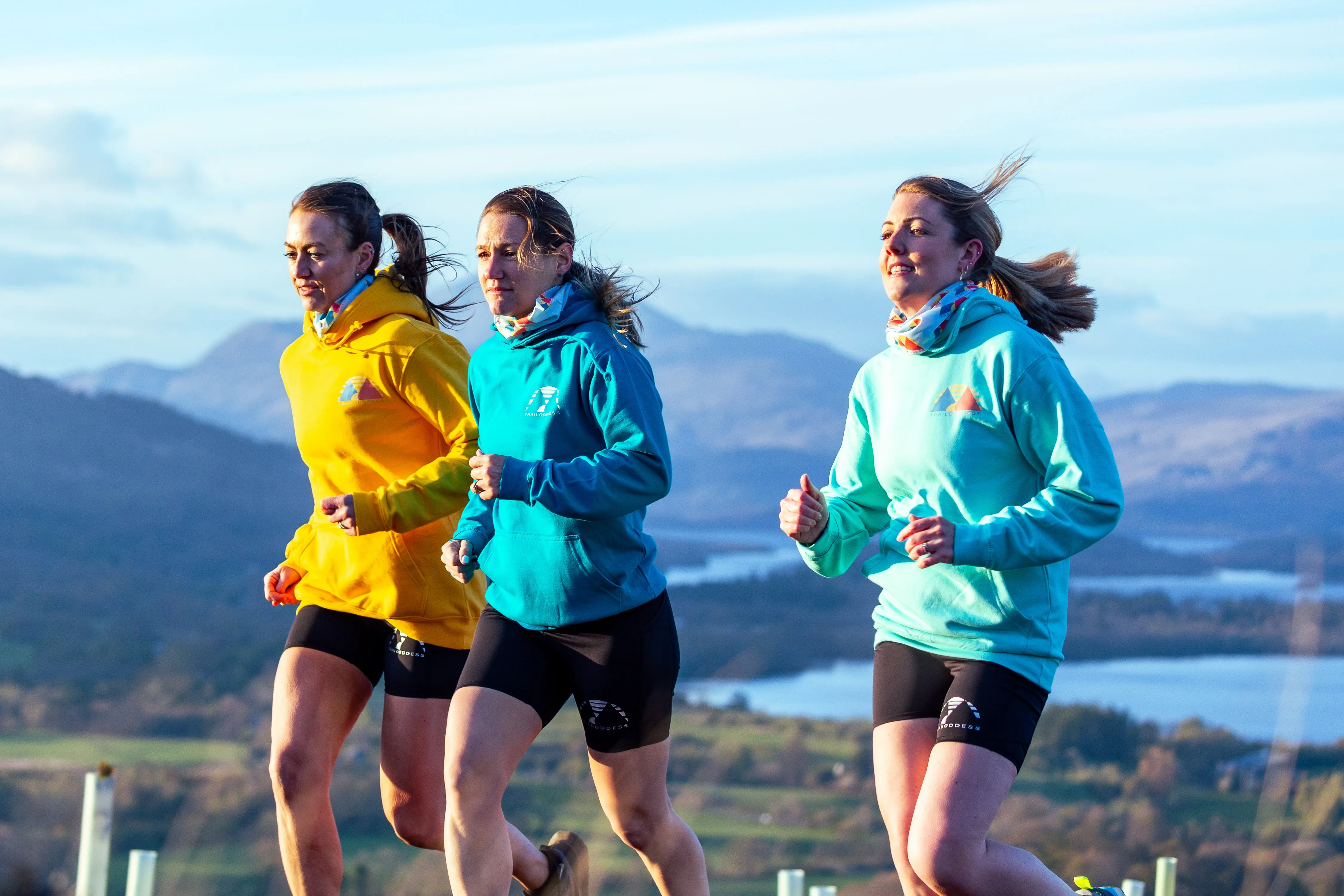 Trail Goddess Laguna Blue Hoodie