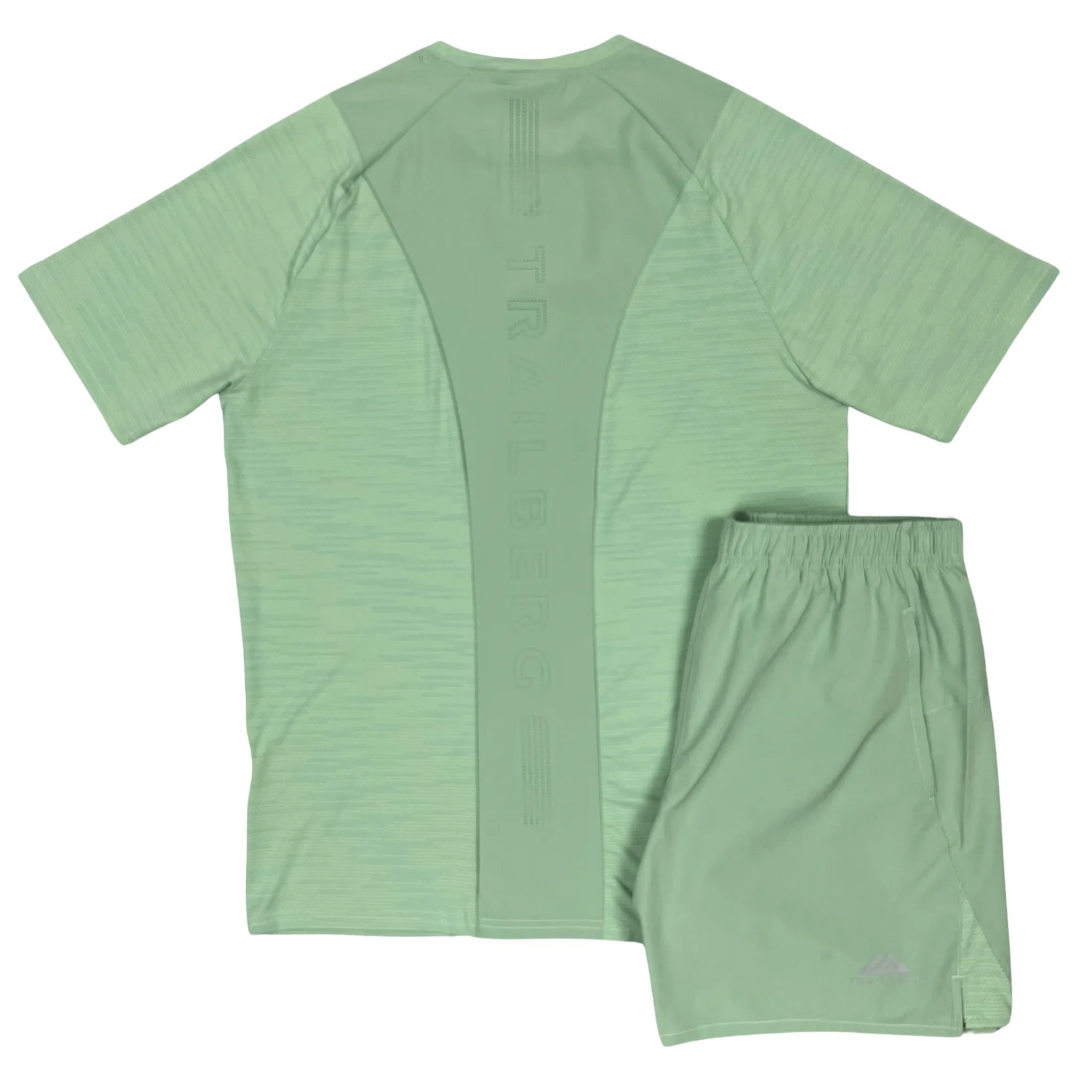 Trailberg Element T-Shirt / Shorts Set - Sage Green