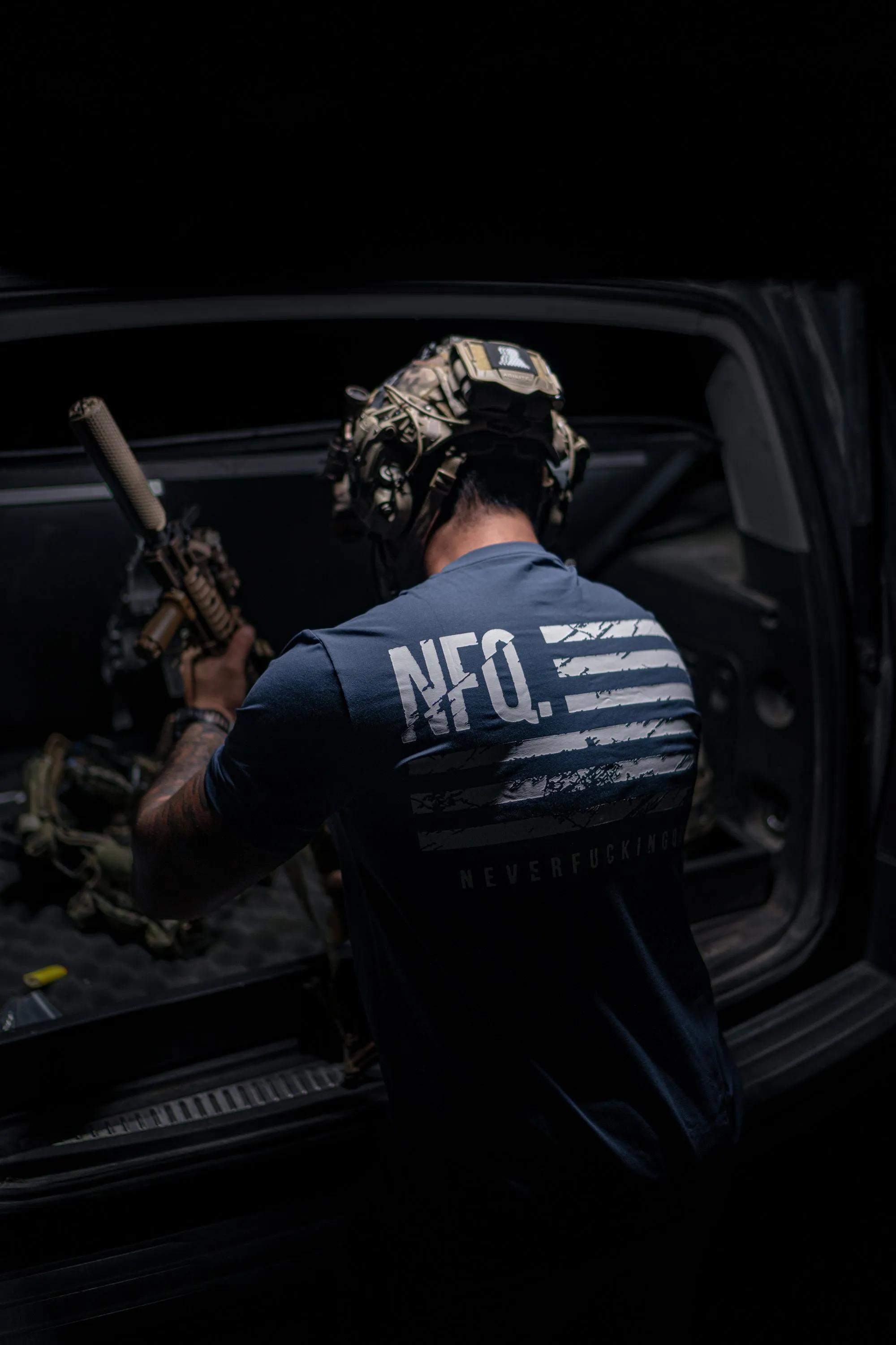 Training Tee - NFQ Flag Navy