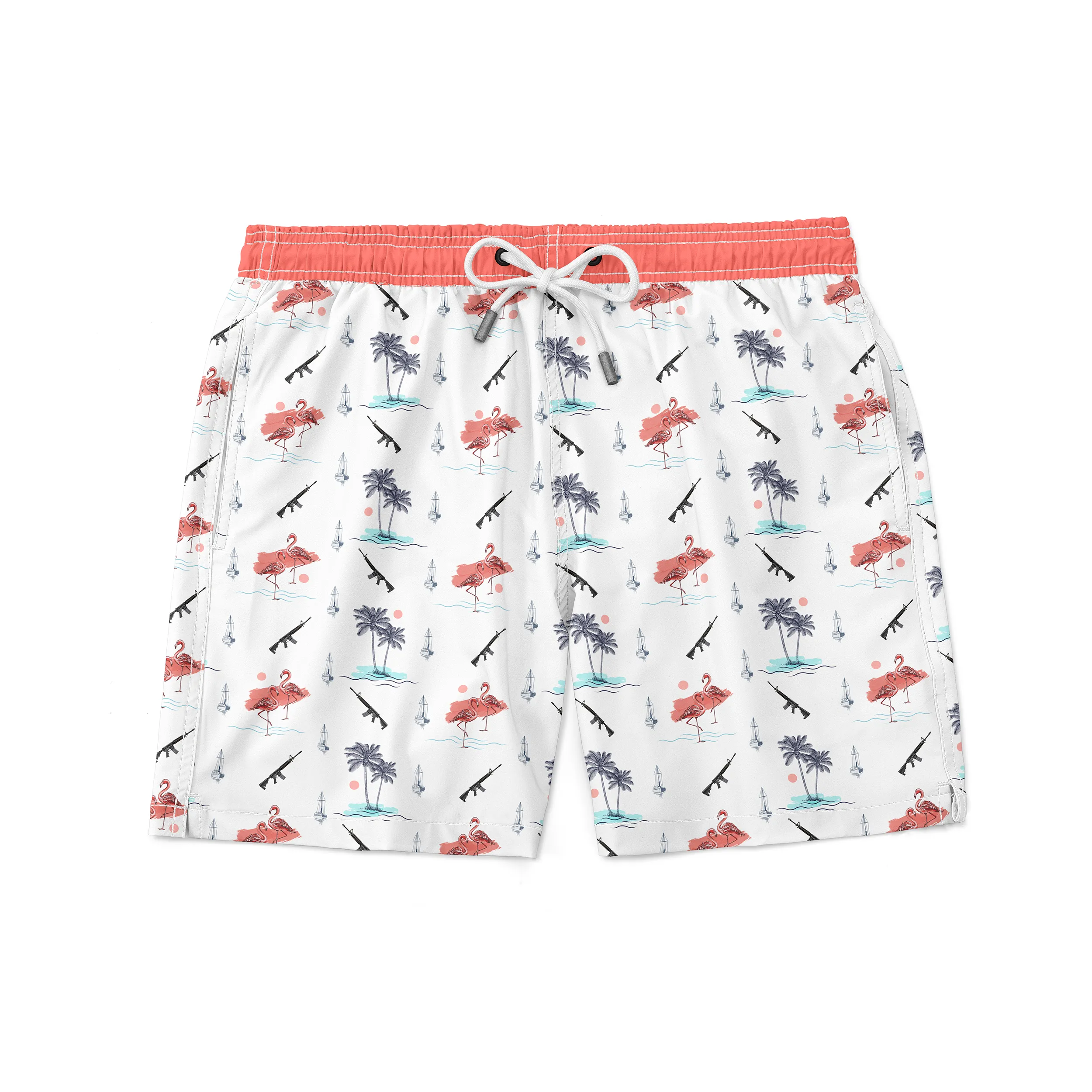 Tropical ARs Swim Trunks