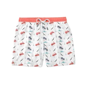 Tropical ARs Swim Trunks