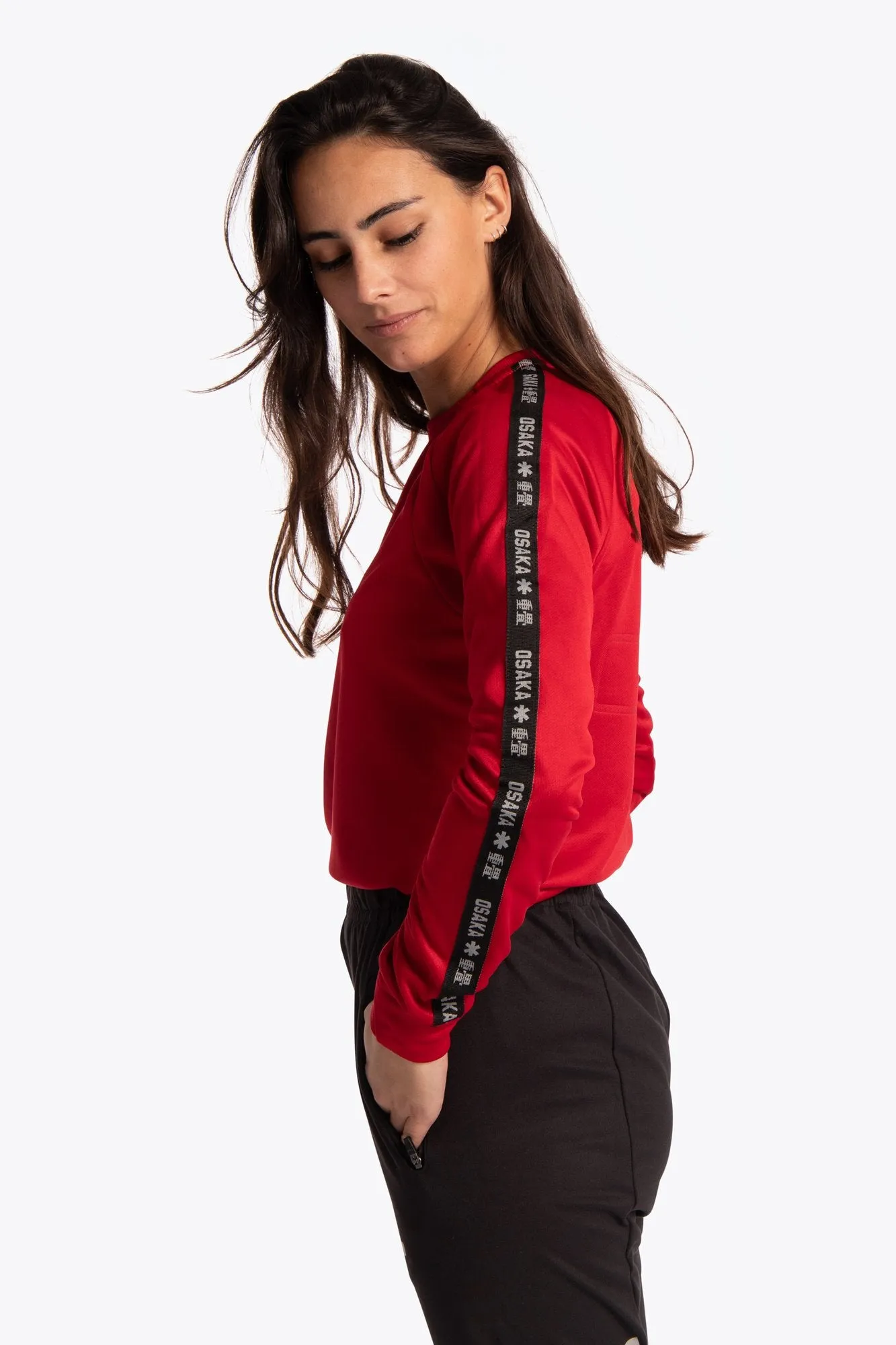 Women's Training Sweater - Red