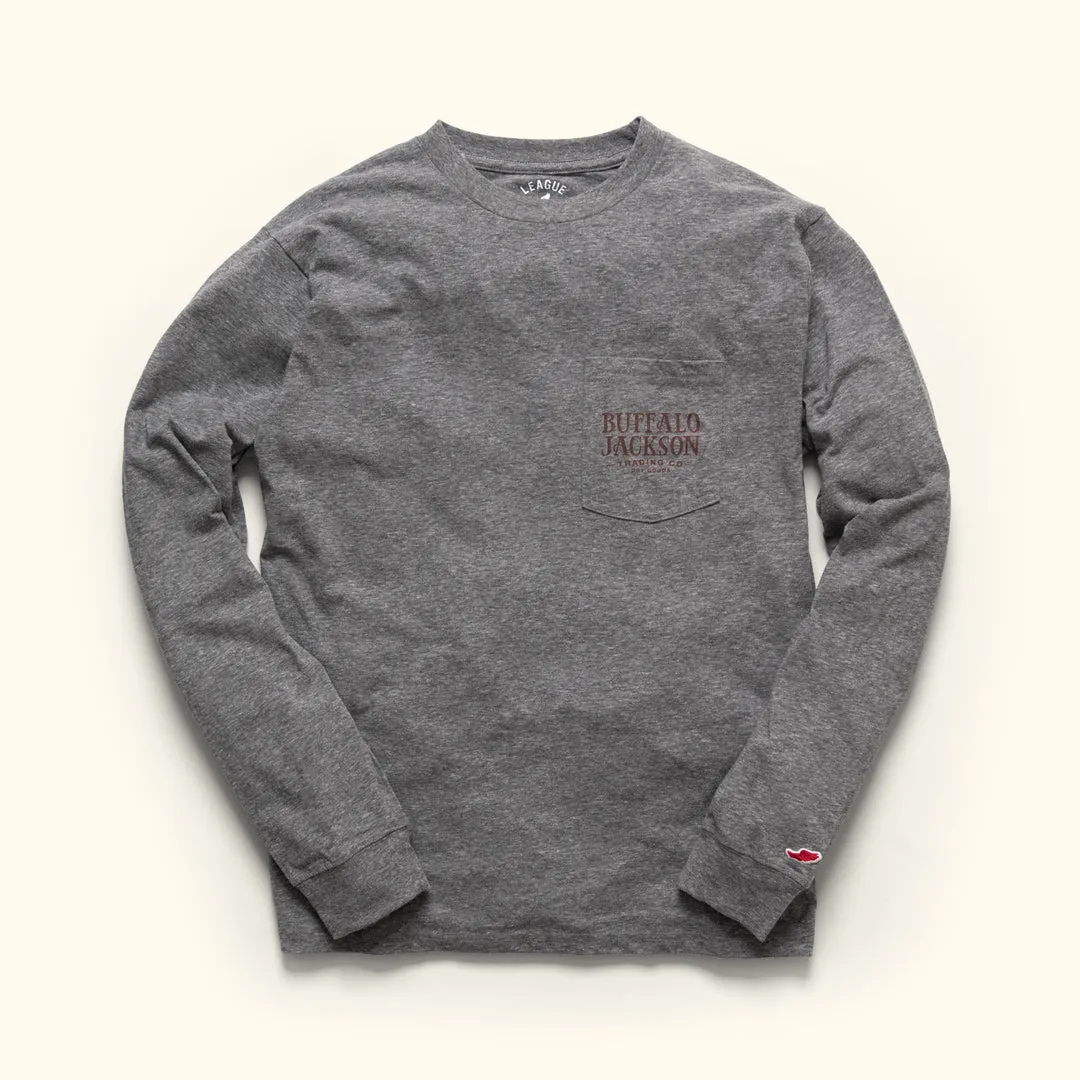 Yosemite National Park L/S Tee | Vintage Gray